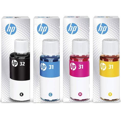 Genuine Hp 32xl Hp 31 Ink Bottle 4 Pack 12348211