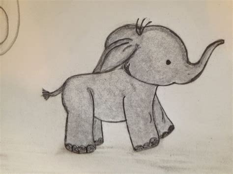 Baby Elephant Sketch At Explore Collection Of Baby