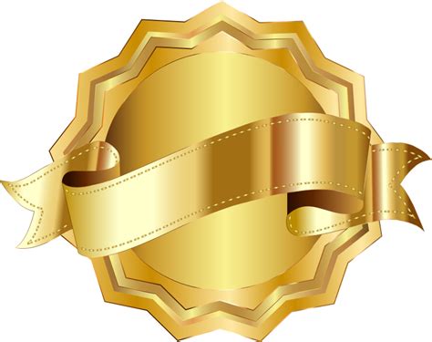 Gold Emblem - Openclipart