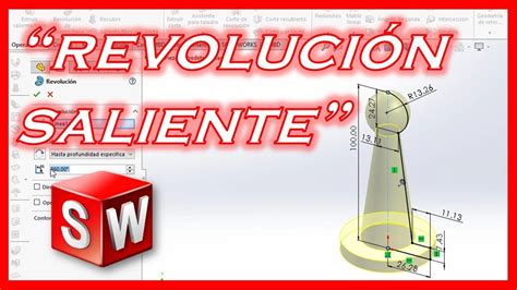 🔴 Solidworks 11 Revolución Saliente Youtube