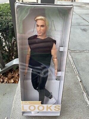 Barbie Signature Looks Blonde Ken With Facial Hair Gtd Ebay