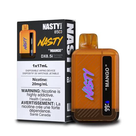 Nasty 85ki Mango Disposable Vape Dragon Vape