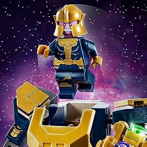 LEGO Marvel Avengers Thanos Mech 76141 Cool Action Building Toy For