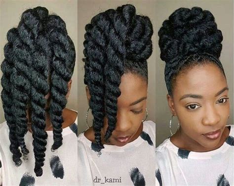 40 Two Strand Twists Hairstyles On Natural Hair With Full Guide Coils