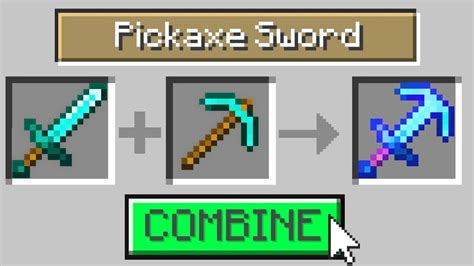 Minecraft But You Can Combine Any Item Youtube