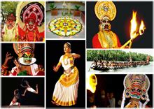 Kerala Culture, Kerala Music and Dance, Kerala India, Map of Kerala India