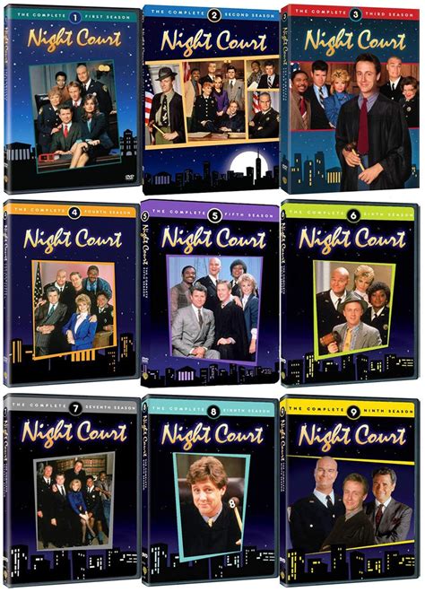 Amazon Night Court Complete Series Seasons 1 9 DVD Set Collection