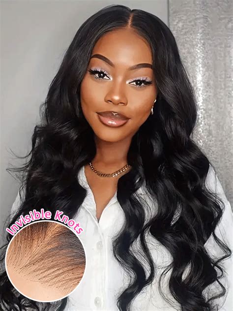 Pre Bleached Body Wave Hair Hd Lace Glueless Wear Go Wig Curlyme Hair