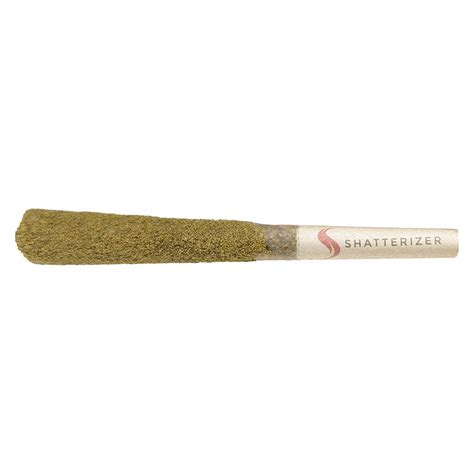 Shatterizer Rockstar Shatter Diamonds And Kief Triple Infused Pre Roll