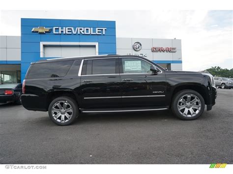 Onyx Black 2018 GMC Yukon XL Denali Exterior Photo 127735309