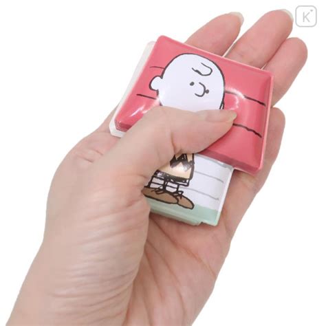 Japan Peanuts Mochimochi Sticky Notes Snoopy Charlie Kawaii Limited