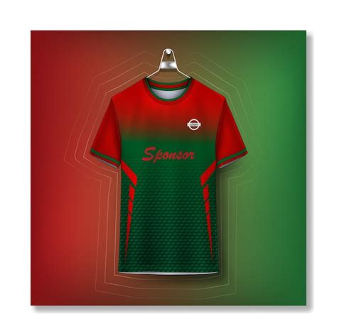 Premium Vector Soccer Jersey Design For Sublimation Sport T Shirt Design