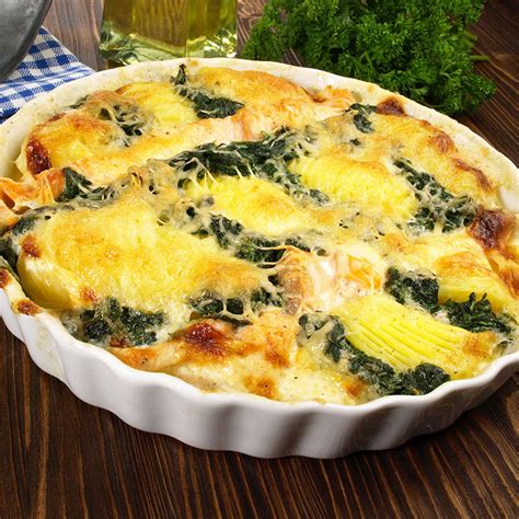 Recette Epinards Aux Oeufs En Gratin