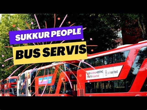 Sukkur People Bus Service Traveling In Pbs YouTube