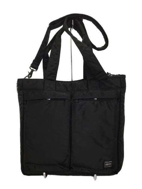 Porterポーター ショルダーバッグナイロンblk622 76673tanker2way Tote Bag 中古品の