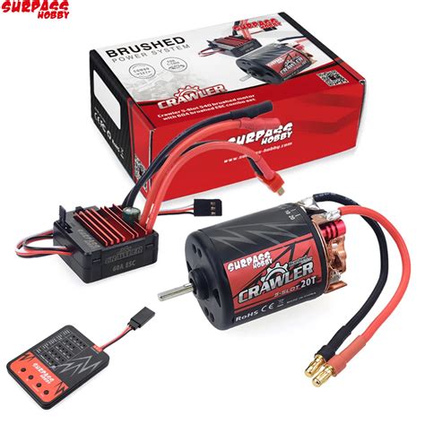 SURPASS Hobby 540 11T 13T 16T 20T Motor Cepillado De 5 Ranuras 60A