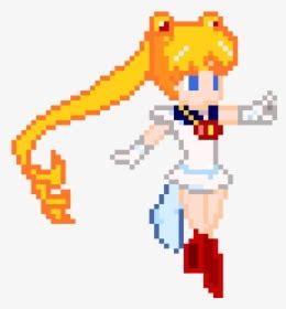 Pixel Clipart Pixel Art Sailor Moon Transparent Pixel Hd Png