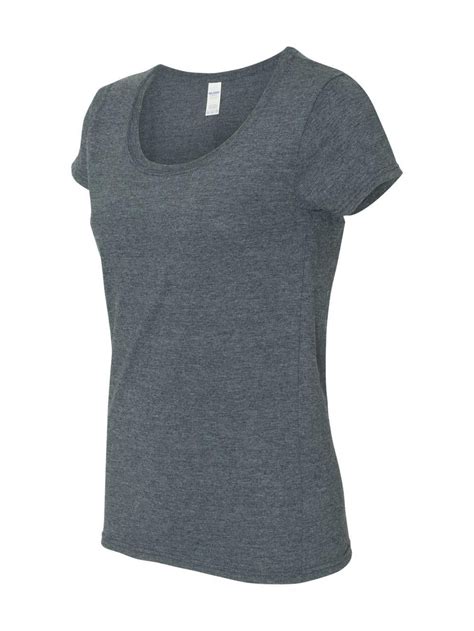 Gildan Softstyle Women S Deep Scoop Neck T Shirt L Walmart