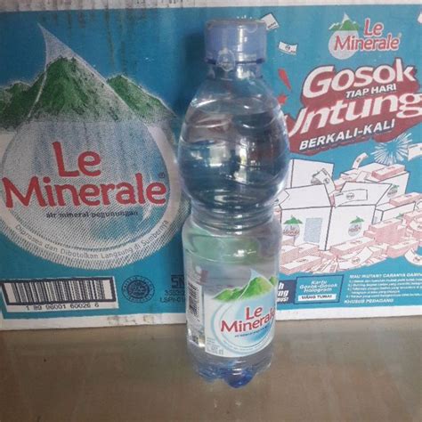 Jual Le Minerale Air Mineral 600ml Shopee Indonesia