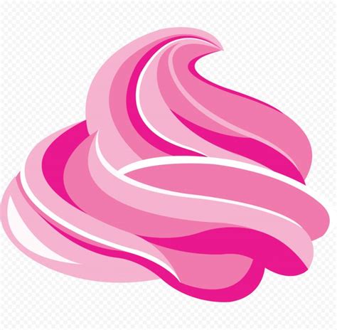 A Pink And White Swirl Design On A Transparent Background Png Image