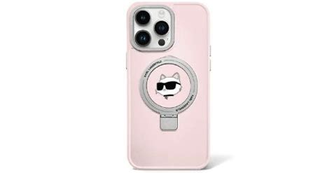 Karl Lagerfeld KLHMP15LHMRSCHP iPhone 15 Pro 6 1 ružový ružový pevný