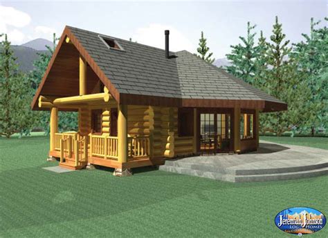 Plans for Log Cabins Under 1500 Sq Ft - Jeremiah Johnson Custom Log Homes