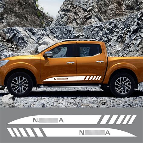 Buy Car Side Skirt Stripe Decal Decals For Nissan Navara Np D