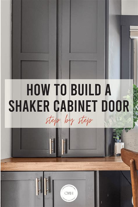 Building Shaker Cabinet Doors DIY - Crystel Montenegro Home