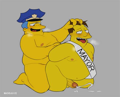 Post 2811806 Chief Wiggum Joe Quimby The Simpsons Machojuice