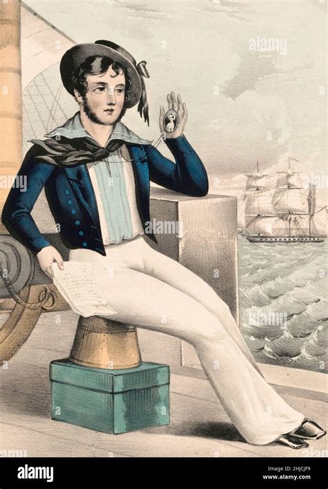 Sailor 1840s America Hi Res Stock Photography And Images Alamy