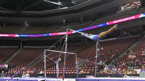 Lauren Little Uneven Bars 2022 U S Classic Senior Youtube