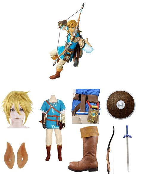 Link In Zelda Breath Of The Wild Costume Guide For Cosplay And Halloween