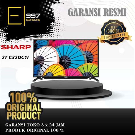 Promo Led Tv Sharp Tc Dc I T C Dc I C Dc Digital Tv Aquos