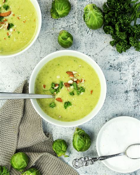 Vegane Rosenkohlsuppe