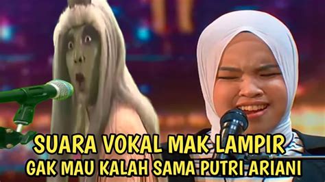 PARODI VIRAL SUARA MAK LAMPIR GAK MAU KALAH DENGAN SUARA PUTRI