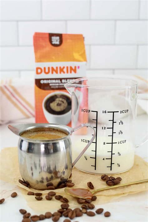 Dunkin Donuts Iced Caramel Macchiato - CopyKat Recipes