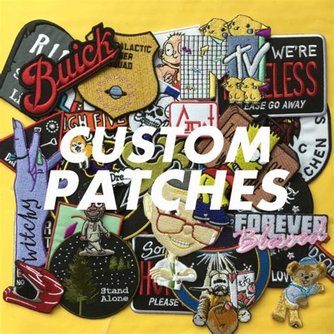 Custom Patches Iron On Embroidered Patches Make Your Own Patches