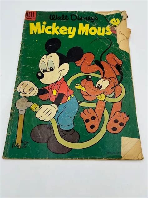 Walt Disney S Mickey Mouse Four Color Comic Book Dell Fine