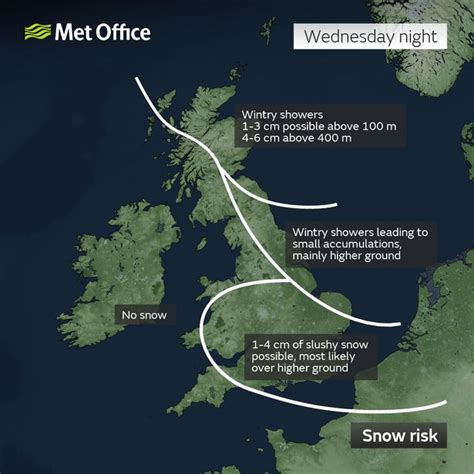 London weather: Met Office maps suggest 4cm of snow ‘possible’ within ...