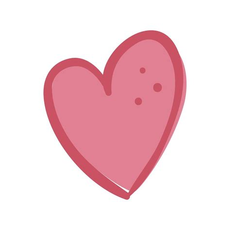 cute heart love isolated icon 4476793 Vector Art at Vecteezy