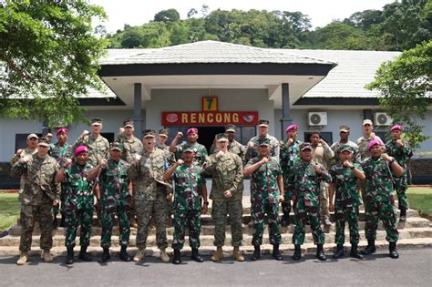 Dankormar Tinjau Latihan Bersama Antara Marinir TNI AL Dan USMC