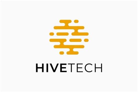 Hive Honeycomb Digital Tech Logo Graphic By Sorestudios · Creative Fabrica