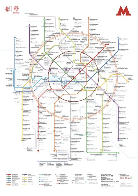 Russia Moscow rail train maps