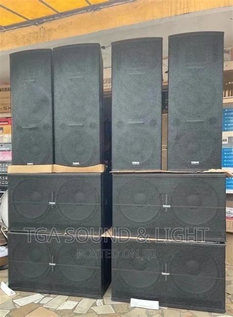 TUMAN 8 Speaker Set Full Range And Bass In Accra Metropolitan Audio