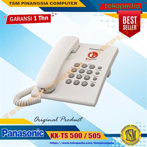 Jual Telepon Panasonic Kx Ts Kx Ts Pesawat Telp Rumah Single