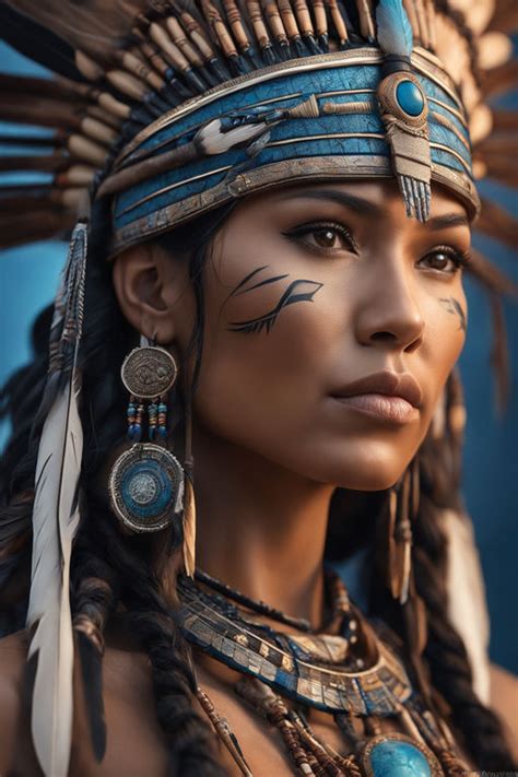 Traditional Native American War Face Paint