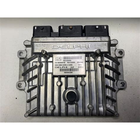 Ecu Motor Delphi Dcm R C C Psa Hw Sw