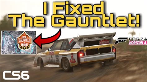 I Fixed THE GAUNTLET Forza Horizon 4 S Longest In Game Rally Stage