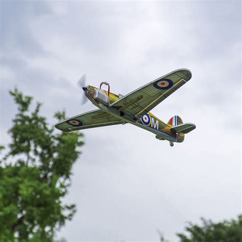 Dancing Wings Hobby E28 Hurricane Mk 1 420mm Wingspan Brushed Power Micro Pp War Plane Rc