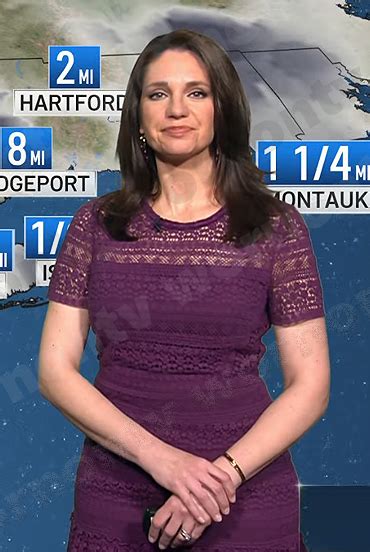 Wornontv Marias Purple Lace Dress On Today Maria Larosa Clothes And Wardrobe From Tv